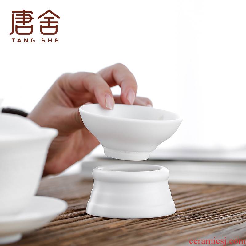 Tang's white porcelain, ceramic tea tea tea strainer creativity fair keller filter net tea tea accessories