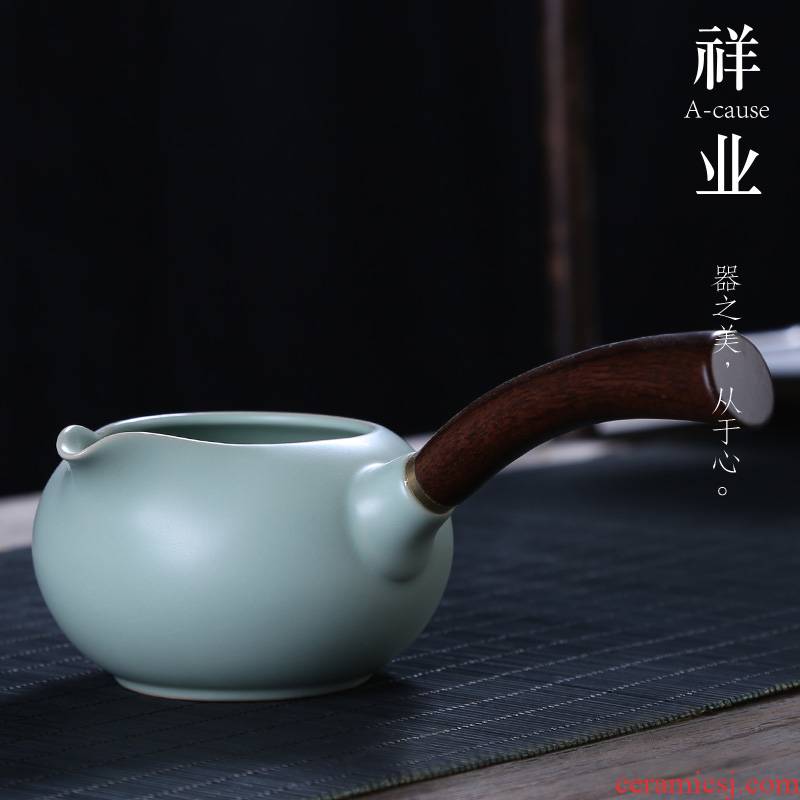 Auspicious industry your up side) ceramics are fair keller cup of tea, the head of household kung fu tea tea accessories points