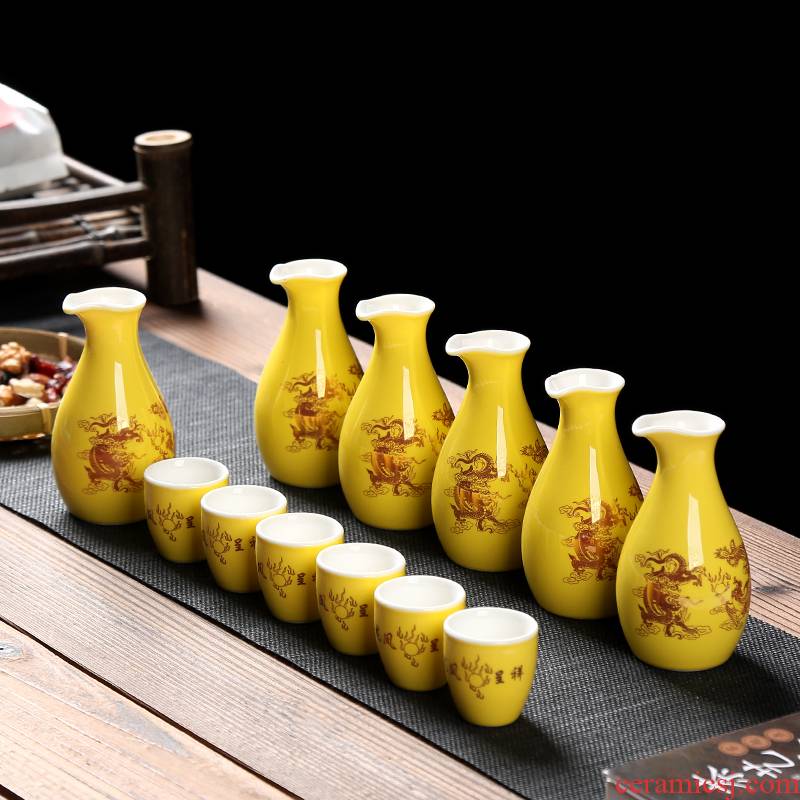 Japanese porcelain constant hall creative ceramic wine liquor cup of liquor cup small wine package hip points a small handleless wine cup of wine