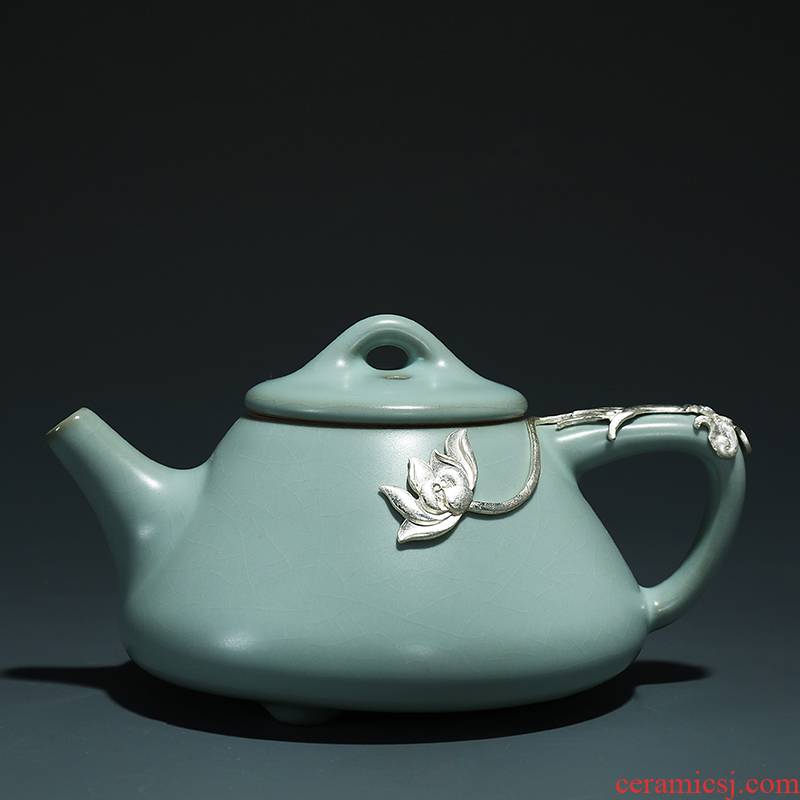 Your up coppering. As silver teapot single pot can keep on Your porcelain filtering kung fu tea, xi shi pot