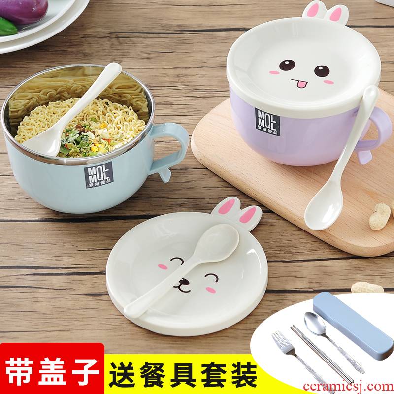Antarctic treasure stainless steel tableware lunch box mercifully rainbow such use cartoon express bento lunch box li riceses leave students with cover
