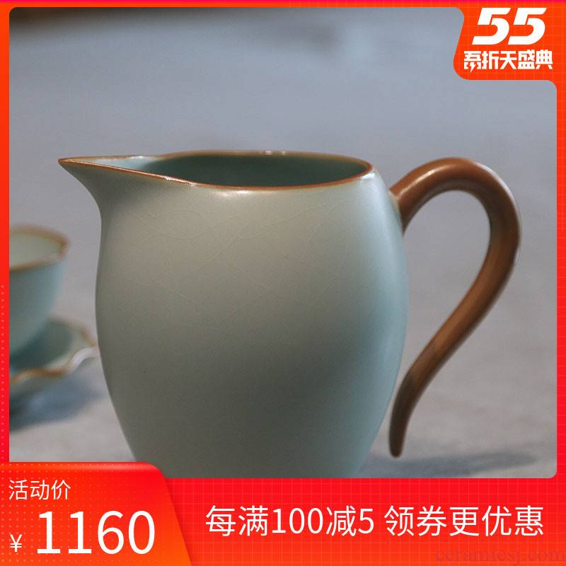 Your up ceramic craft and fair keller cup single points jingdezhen porcelain tea sets tea is tea sea celadon gift boxes