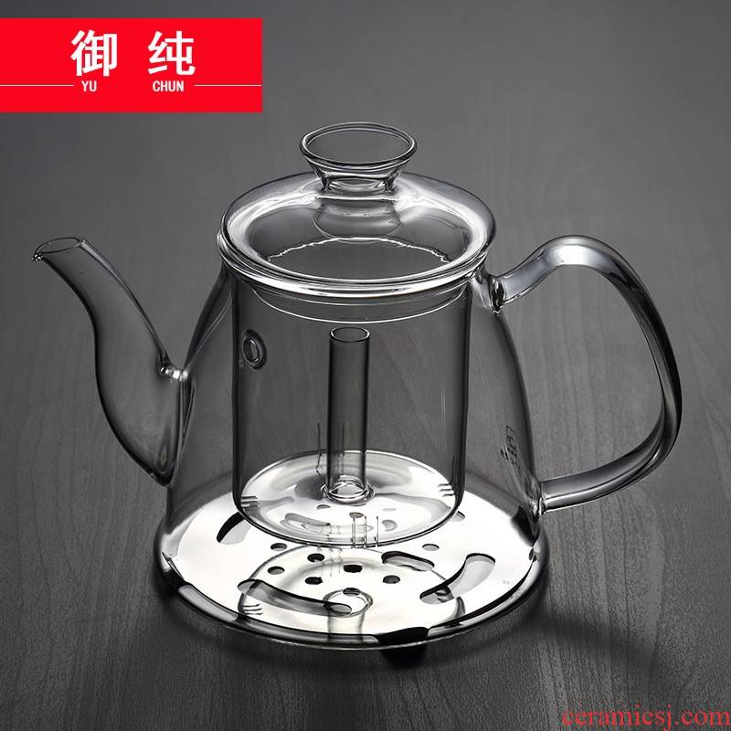 Royal pure induction cooker electric TaoLu dual - use glass transparent glass kettle boiling kettle pot take home the teapot