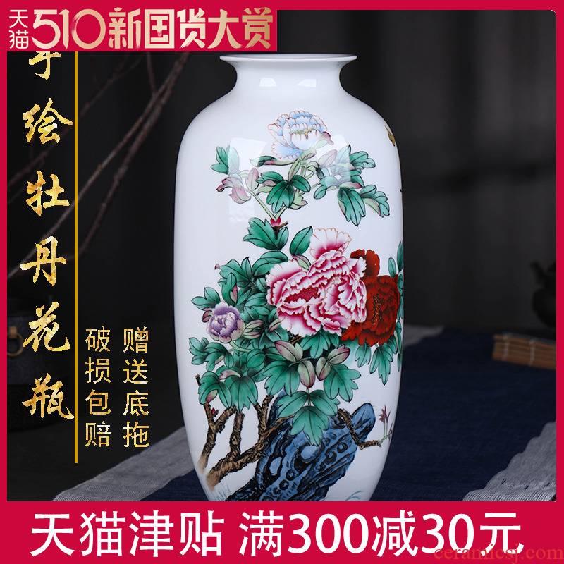The Master of jingdezhen hand - made ceramic large vase household decorates sitting room rich ancient frame furnishing articles version into gifts