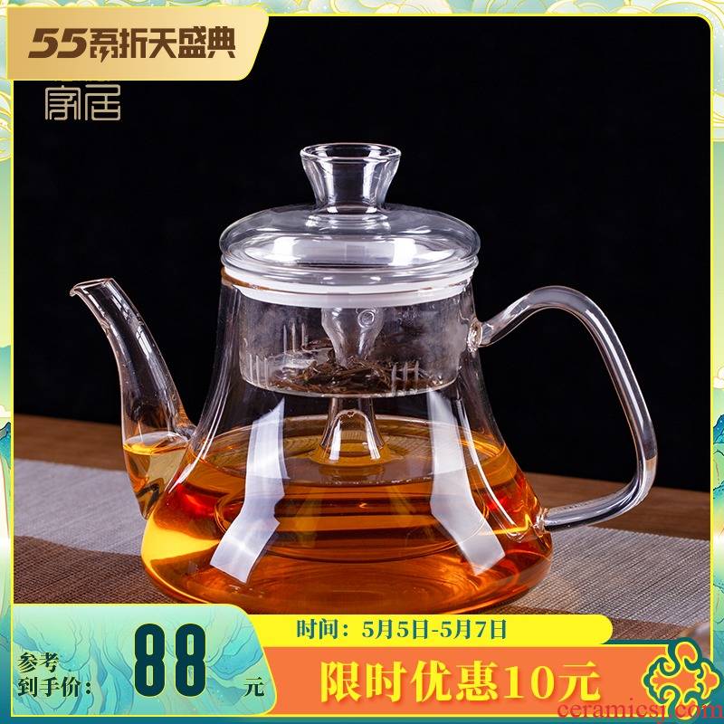 Blower, thickening large - capacity glass cooking pot tea suit single pot kettle electric TaoLu high - temperature household