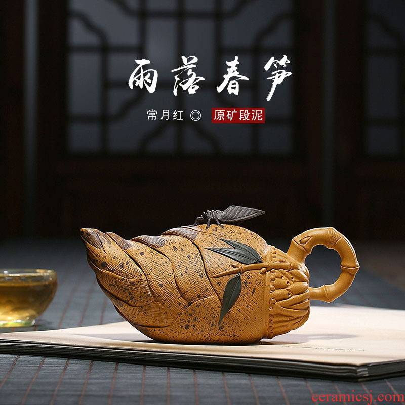 Yixing it zisha teapot tea purple clay pot single pot ceramic tea pot of tea pot teapot manually