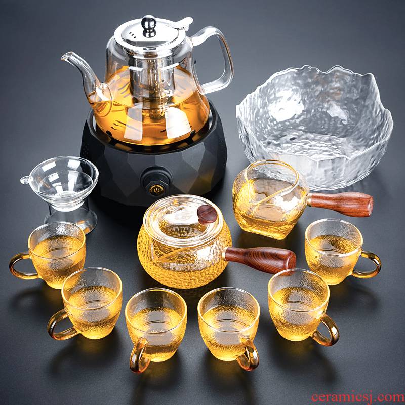 Electric TaoLu boiled tea glass tea sets home cooked tea stove small cooking heat pu 'er tea tea cup