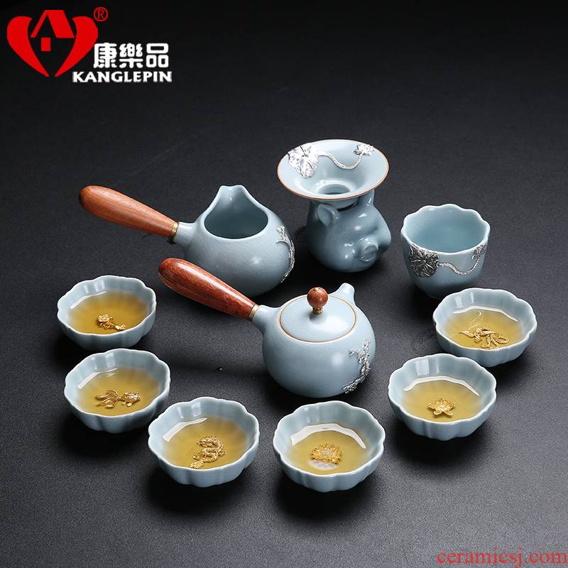Recreation is tasted your up of a complete set of tea sets with silver whitebait cups sliced open your porcelain kung fu side cup pot office
