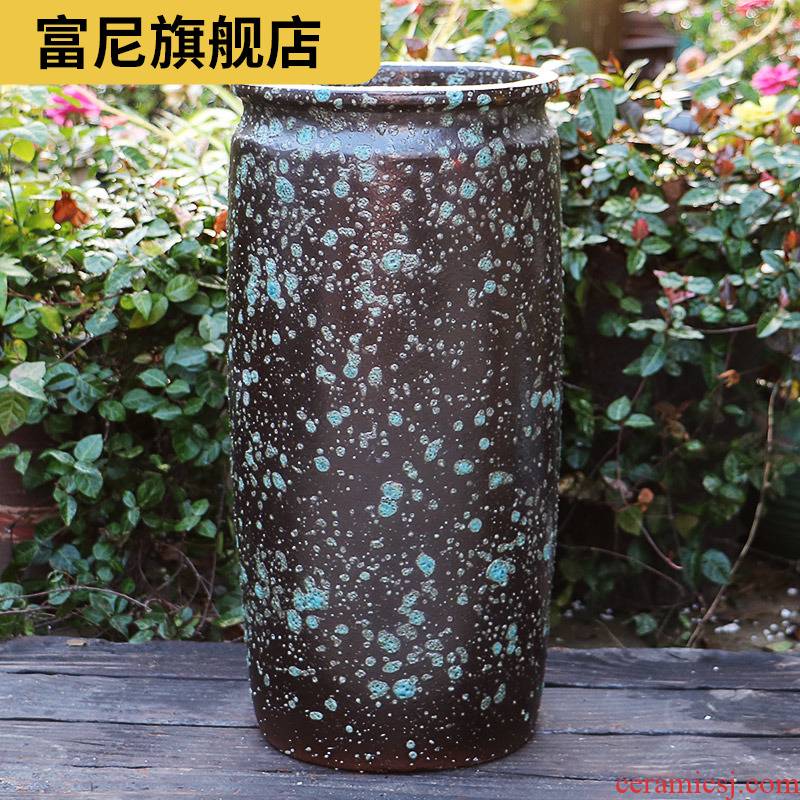 Rich, large size, a clearance sale big flowerpot mage, high soil large fleshy diameter thick clay ceramic flower pot