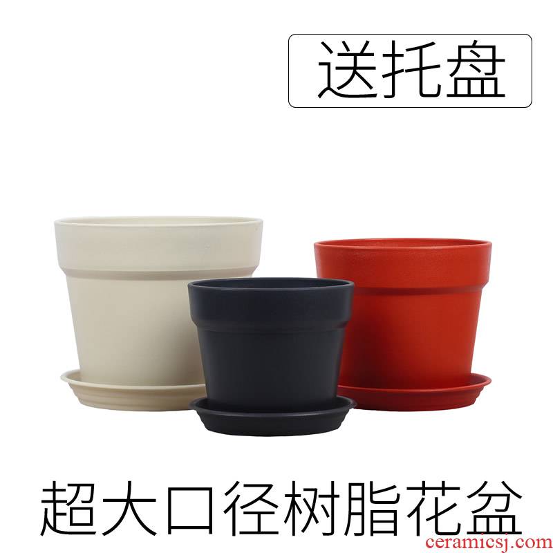 Clay POTS resin oversized other plastic flower POTS resistant ceramic, fleshy balcony continental basin of potted plant fruit trees