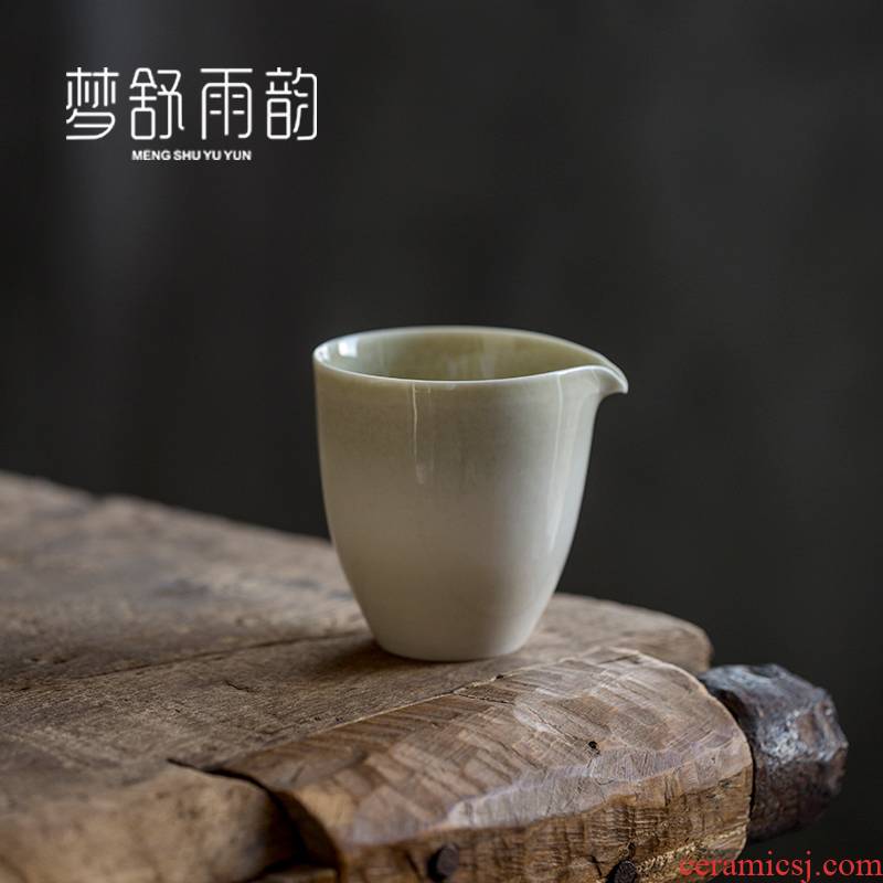 Dream ShuYu rhyme kung fu tea tea cups justice cup ceramic Japanese parts points of tea, a single large