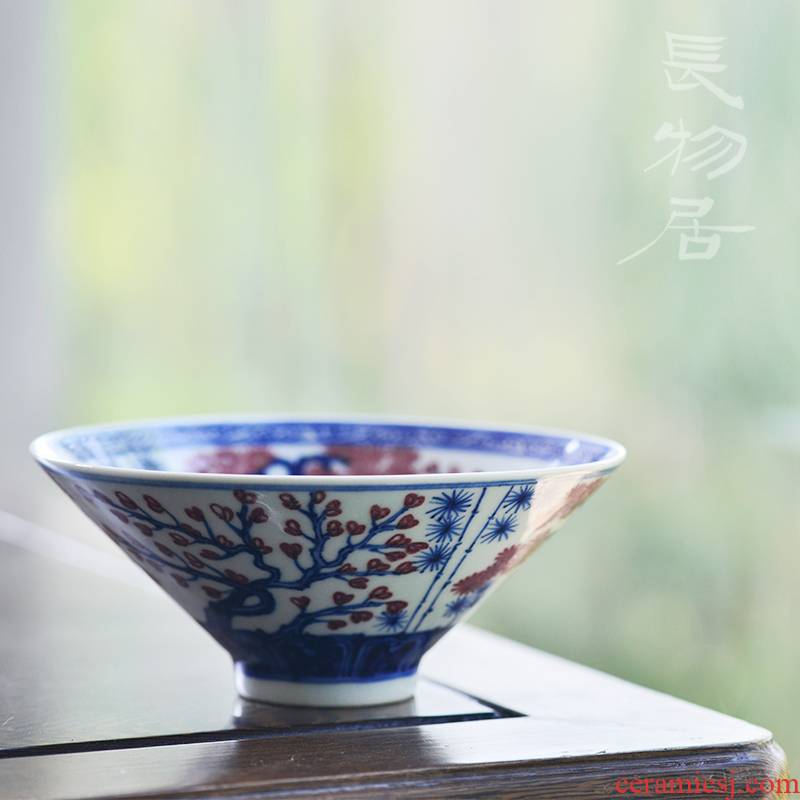 Offered home - cooked in hand - made porcelain youligong shochiku mei hat to bowl of jingdezhen ceramics by hand Chinese food bowl of soup bowl