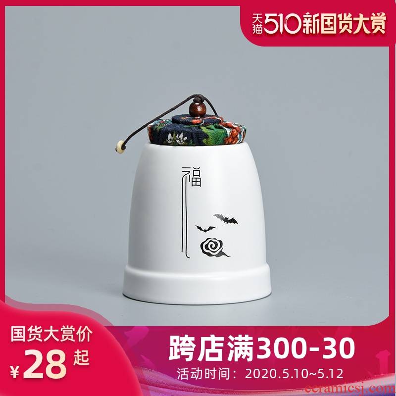 Huai jun ware ceramic tea pot seal tank zen jar creative move fashion small POTS of household contracted