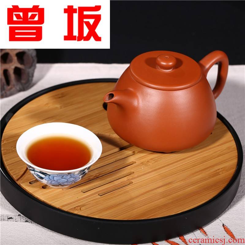 Once sitting kaolinite ladle yixing undressed ore zhu manual violet arenaceous mud stone gourd ladle are it the teapot tea direct shot