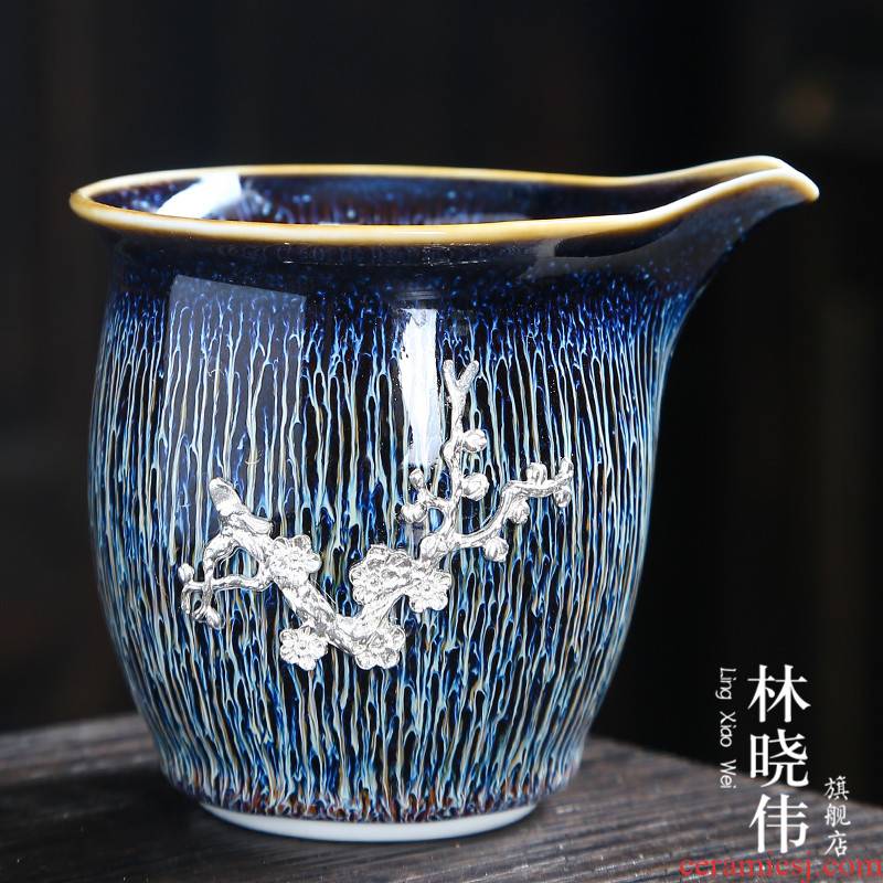 Up built light ceramic Japanese household portion TuHao archduke fair keller cup tea character kung fu tea tea sea