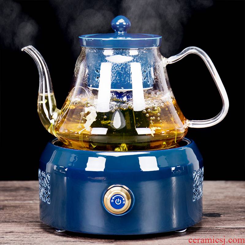 Glass boiled suit the electric TaoLu boiled tea, the teapot high - temperature steaming tea kettle tea machine electric capacity of the teapot
