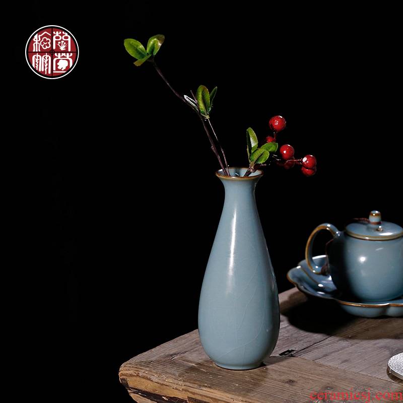 By patterns can carry water flower arranging your up floret bottle ceramic tea tea art furnishing articles decorated restaurant tea table