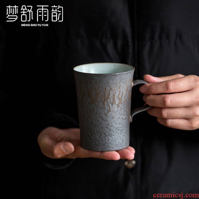 Dream ShuYu rhyme coarse ceramic mugs without cover household ceramic tea cup move office tea cup