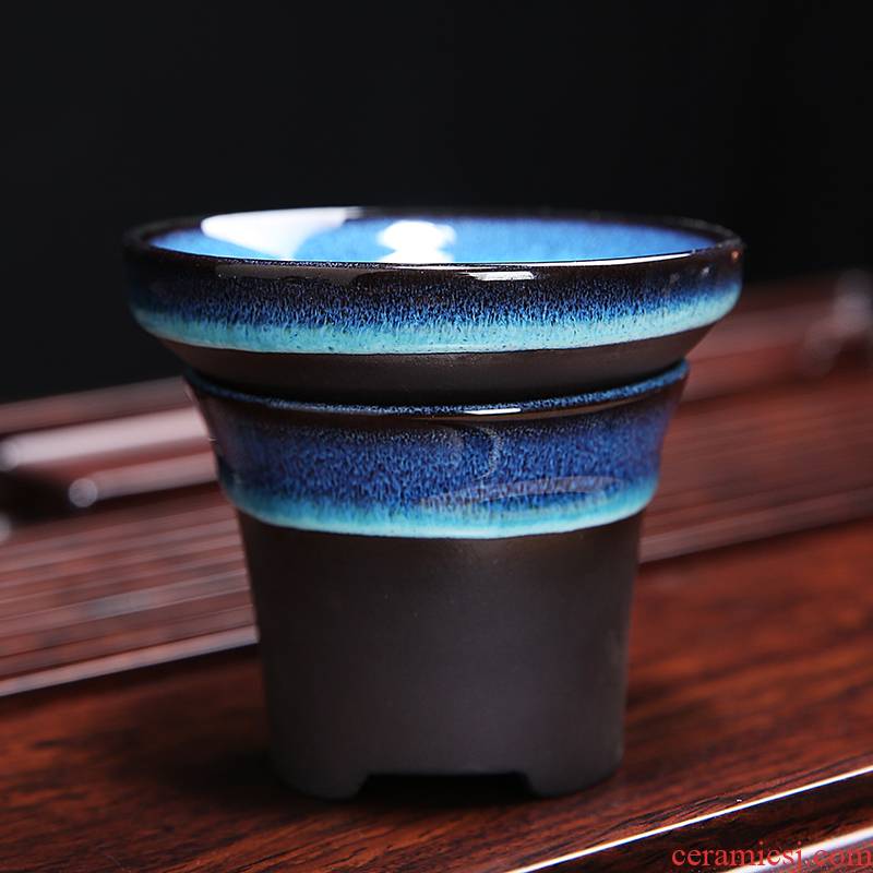 Creative) tea strainer ceramic filter with zero tea accessories tea tea tea tea tea separation