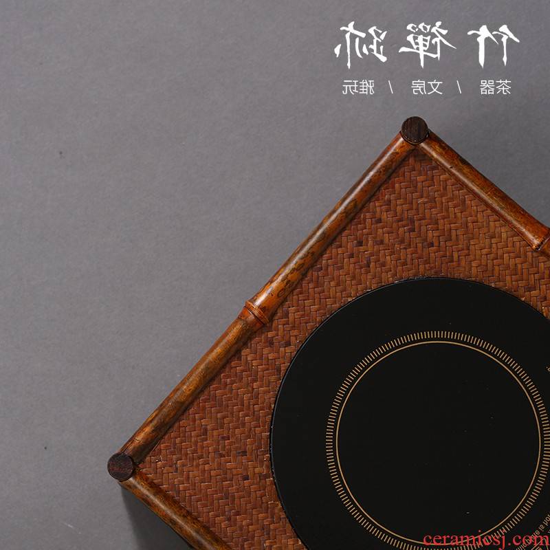 Garden of Hong Kong of the next power purchase TaoLu the bamboo tea stove.mute boiled tea stove iron silver pot clay POTS glass tea boiled water
