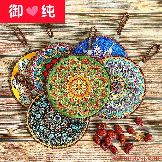 The Table mat household to use double lawsuits insulation pad casserole ceramic plate MATS hot Scandinavian eat mat