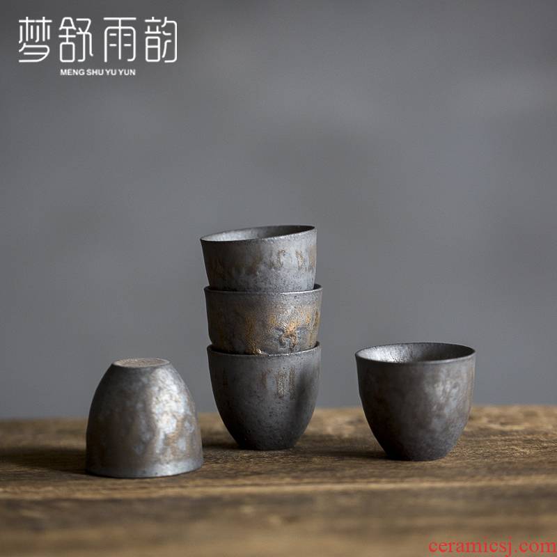 Dream ShuYu rhyme Japanese kung fu tea set small tea cup masters cup up ceramic tea cup single restoring ancient ways