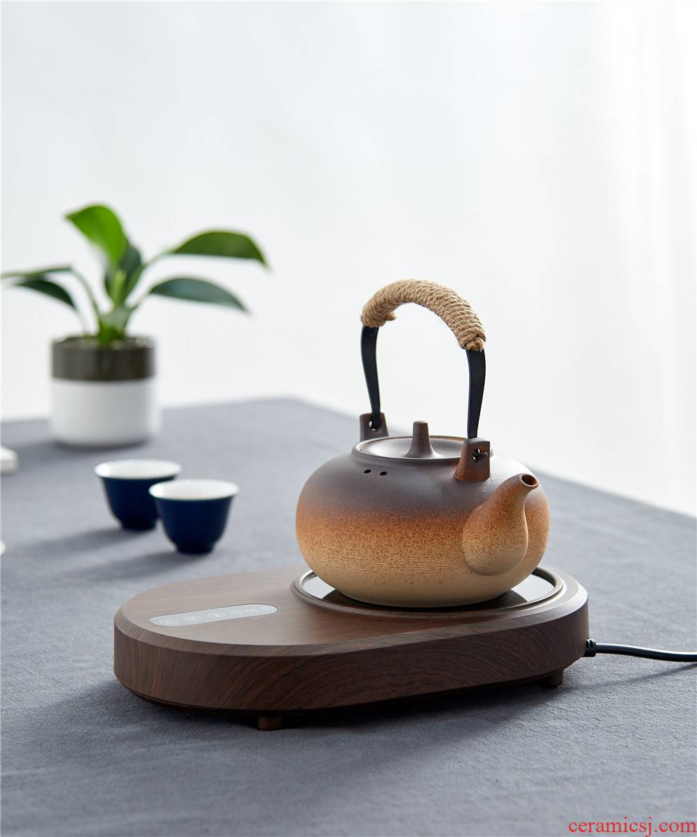 Qiu time tea household electric TaoLu flame'm jug kettle coarse pottery girder pot of big pot to boil tea, the tea stove