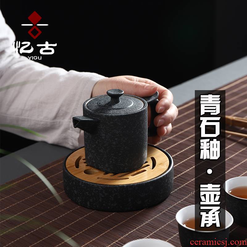 Have the ancient pot bearing ceramic tea accessories saucer are it to raise small dry Taiwan tea pot pad bearing cup mat mat pot of tea