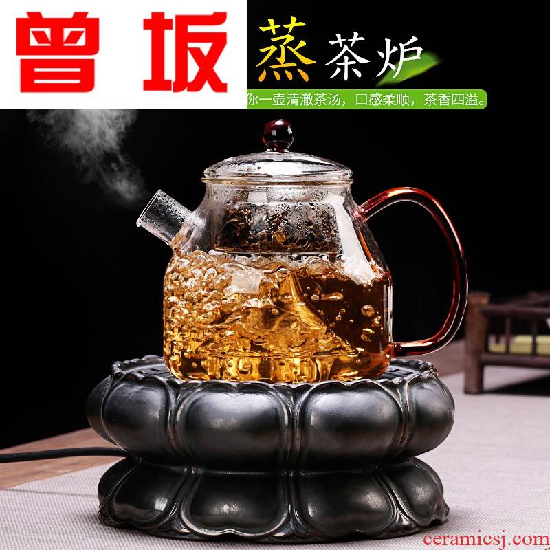 The Who -- tea steamer automatic steam heat resistant glass teapot filter boil tea steamer household electric TaoLu automatically