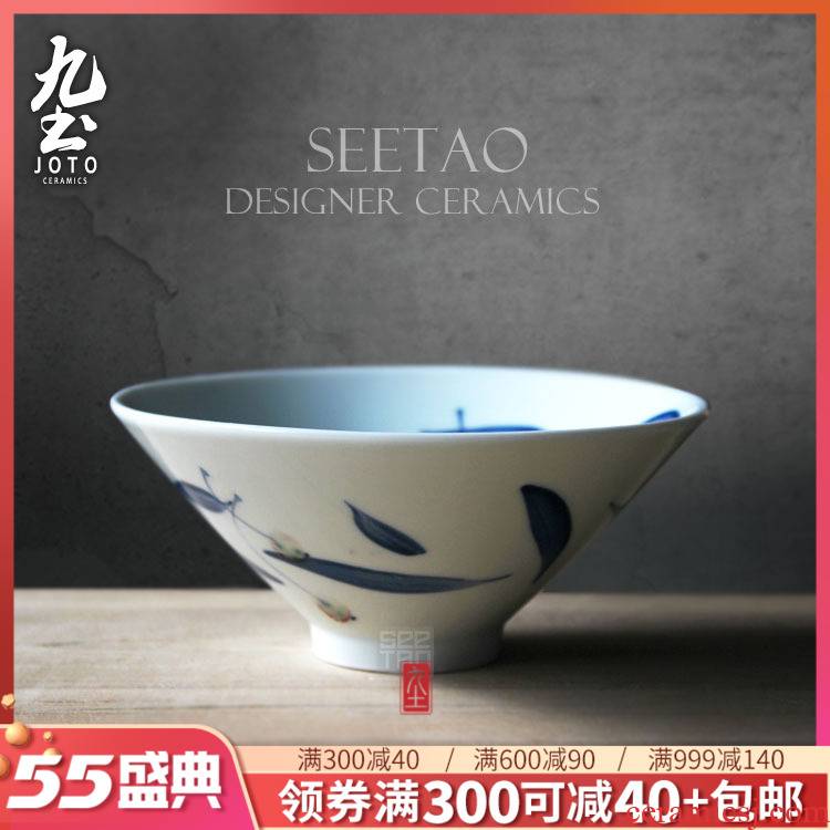 About Nine soil practical tableware ceramic bowl such as bowl bowl manual coloured drawing or pattern of jingdezhen ceramics and tableware plate type
