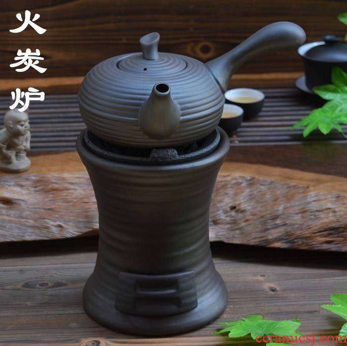 Small fire garden garden of the next following red mud charcoal stove household old interior ceramic boiled tea charcoal stove fire wind furnace red mud
