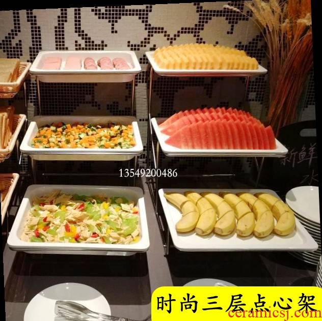 Multi - function fangci melamine plate rack desserts dessert buffet display buffet disc try dribbling cover