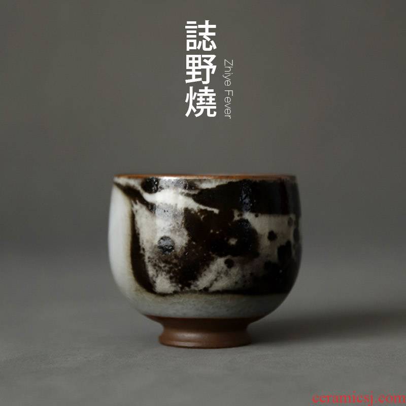Jingdezhen manual will burn the sample tea cup tea masters cup Japanese slicing can raise more kung fu tea cups