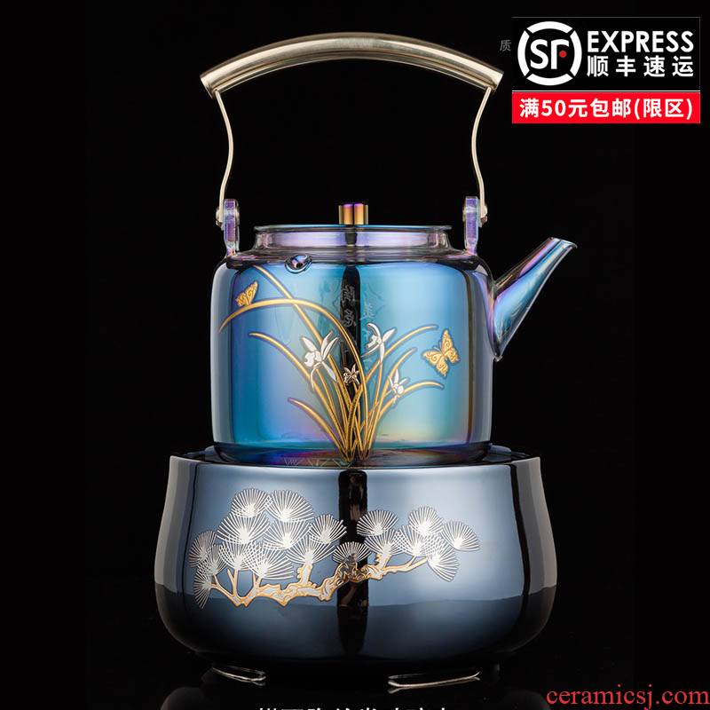 Electric TaoLu boiling tea ware glass kung fu tea pu - erh tea stove home quiet Electric furnace'm suit the teapot