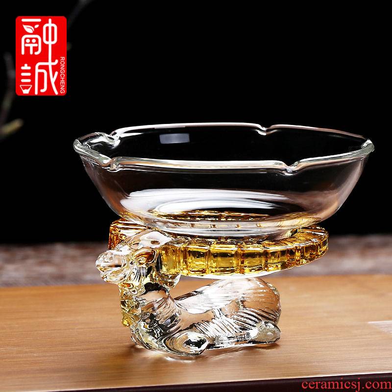 Glass) filter suit kung fu tea tea accessories creative tea filters make tea, tea every good stand