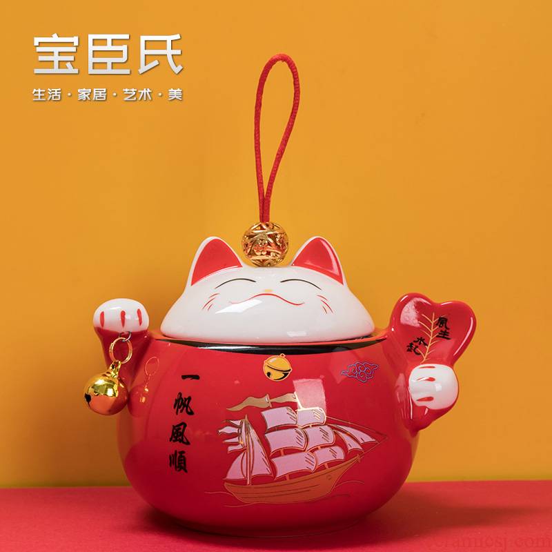 Treasure minister 's creative gift wen gen customization customers gifts, customers practical tea set Chinese wind