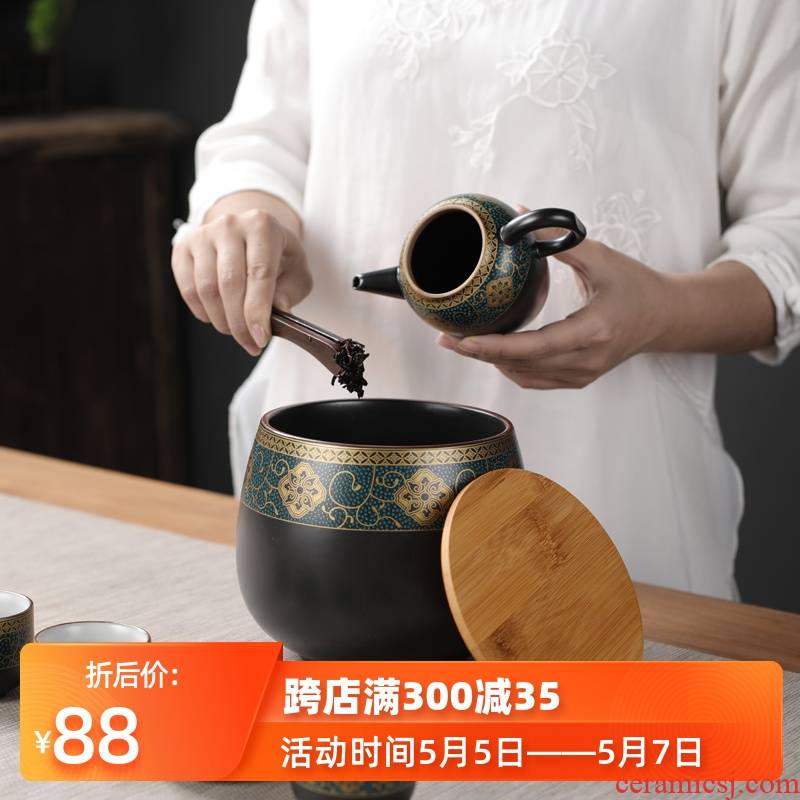 Hot cylinder washing household tea wash with cover in Hot tea pot retro kung fu tea set the bucket of water meng large cup of water to wash