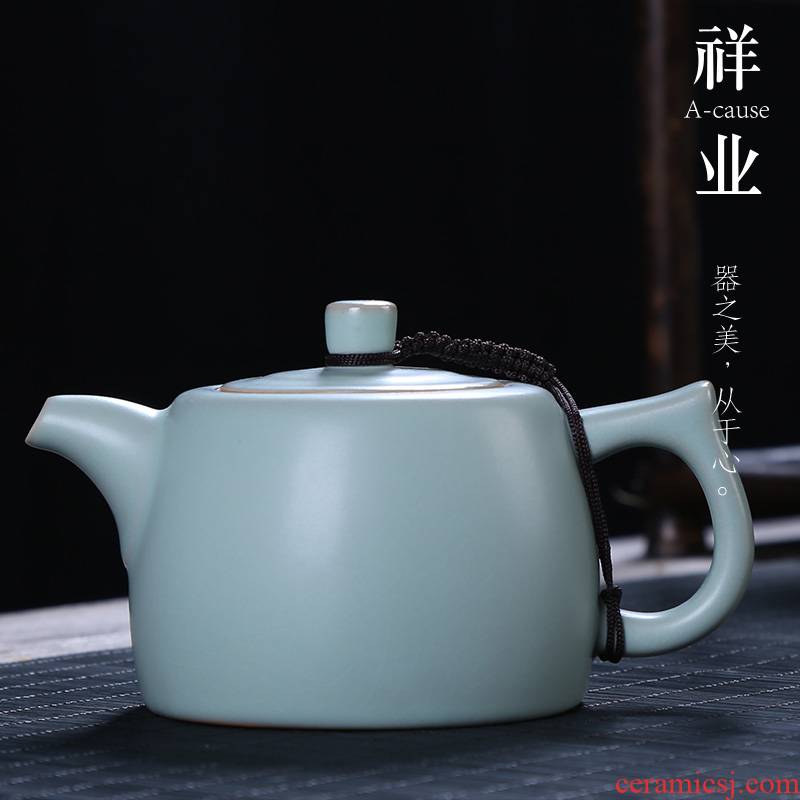 Your up manually start the teapot auspicious industry ceramic kung fu tea set for its ehrs single pot office receive a visitor household teapot