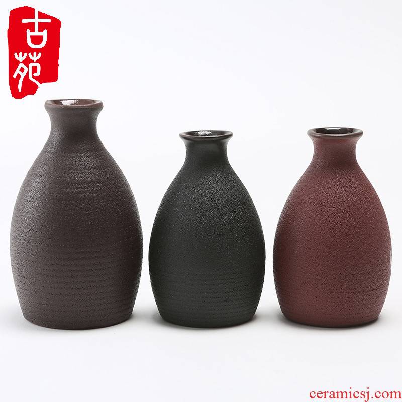 The 2232 half jins to ceramic bottle earthenware jar flask decoration ideas archaize with wine