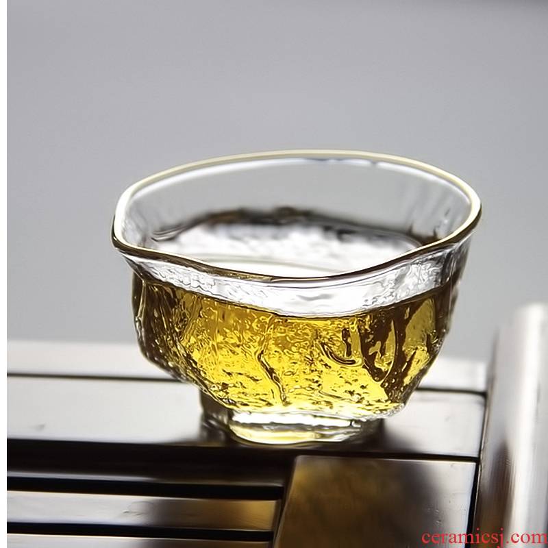 Royal more pure glass fair keller heat) integration points tea tea tea filter suit kung fu tea set to Japanese