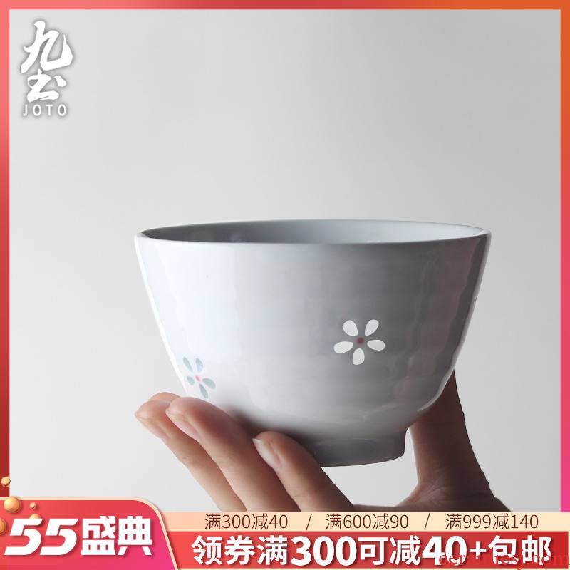 About Nine soil suit group and exquisite porcelain and ceramic Japanese - style tableware bowl of rice noodles white bowls dish dishes cup home