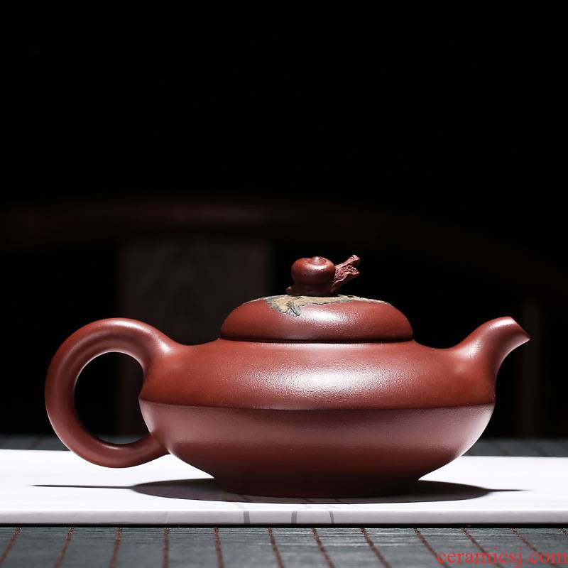 Yixing masters are it pure manual teapot undressed ore mud ruyi zhu kung fu tea cup teapot household