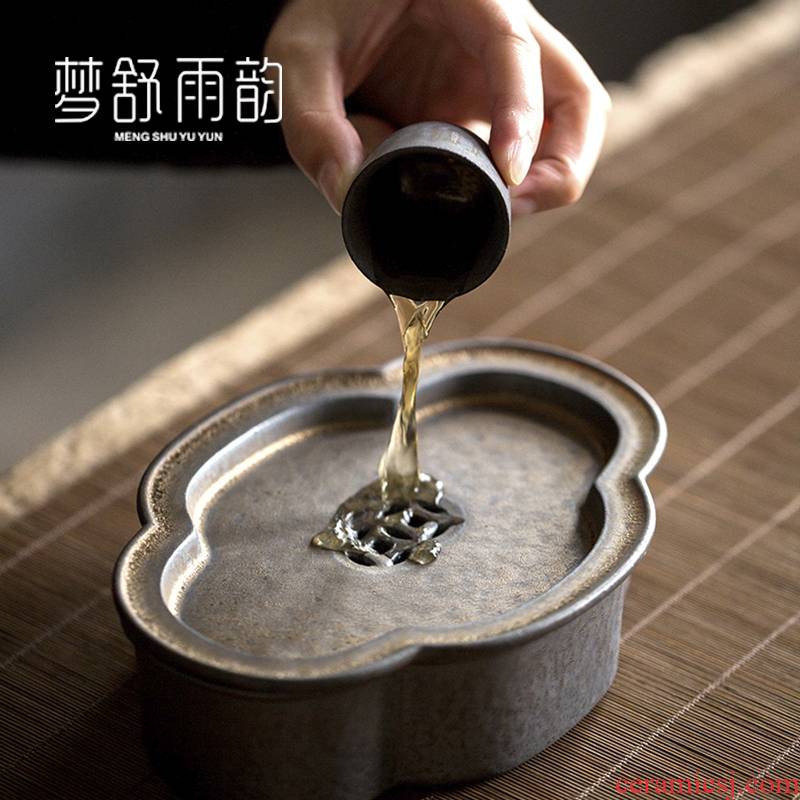 Dream ShuYu rhyme pot bearing coarse some ceramic CiHu dry tea tray of water as kung fu tea tea set, Japanese tea
