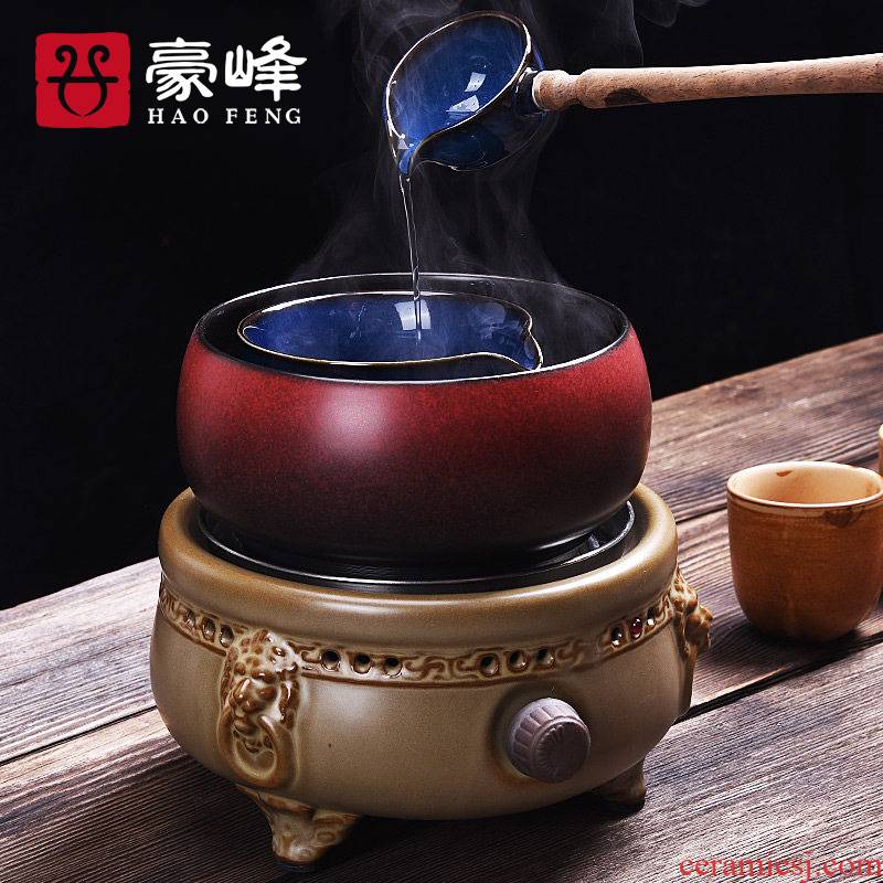 HaoFeng electric boiling tea exchanger with the ceramics TaoLu kung fu tea set home health tea pot of boiled tea stove heating points