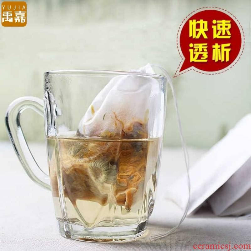 YuJia 3 packets sent 1 package 100 tablets in the suction line filter paper tea bag bag of boiled tea tea bag filter bag tea bag