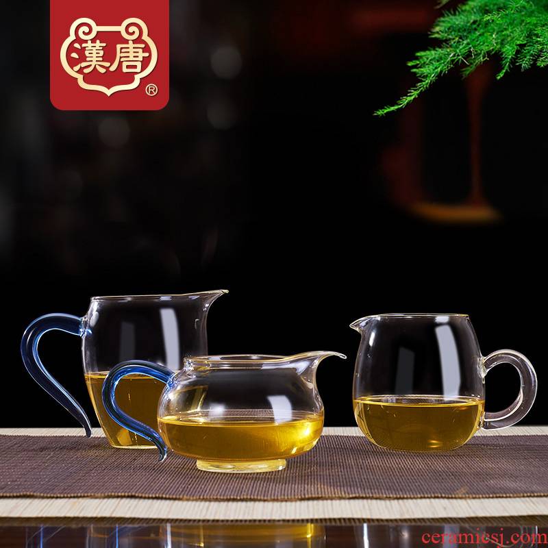 Han and tang dynasties apple cup points fair keller of tea ware high borosilicate glass tea set tea accessories kung fu tea) filter