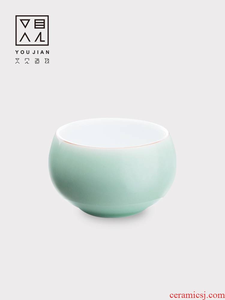 Ceramic cups sample tea cup master cup single cup home small cup tea light cup bowl kung fu tea set