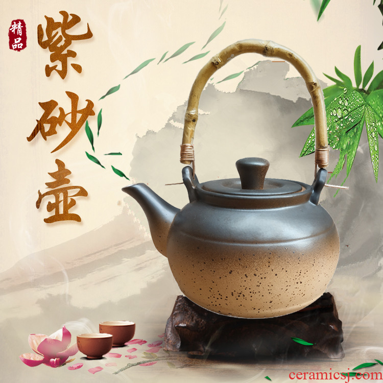 Household are it high temperature ceramic heat the blowout sand pot of black tea have the kettle boil water to make tea kungfu tea set