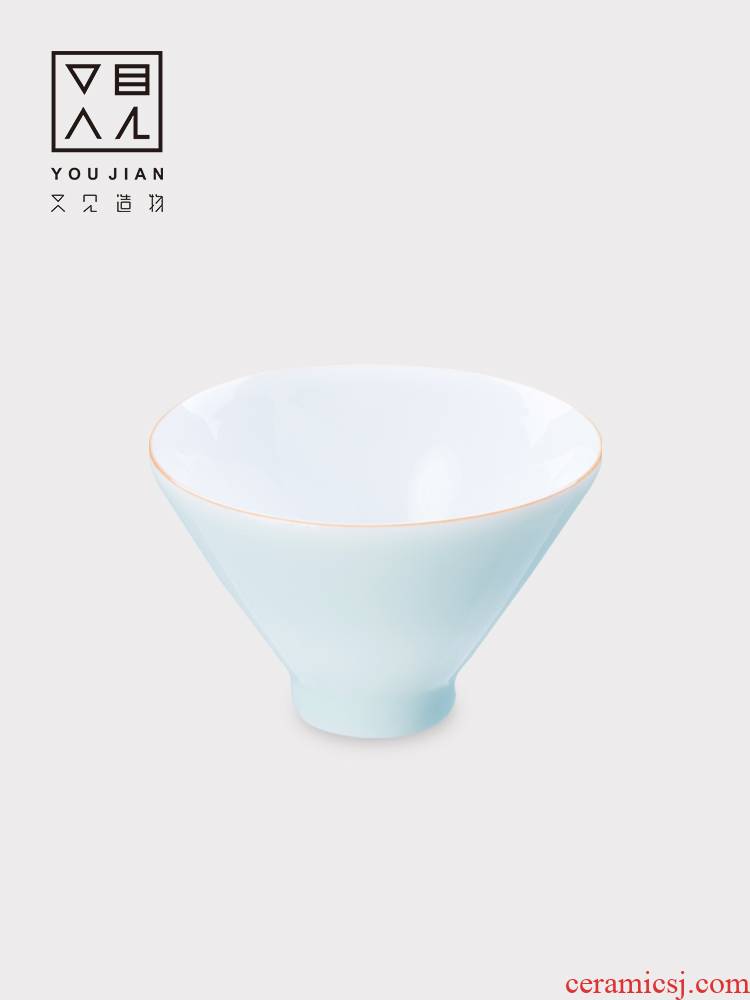 Ceramic cups large individual market metrix against the single cup sample tea cup hot kung fu suit to build small tea light Ceramic bowl