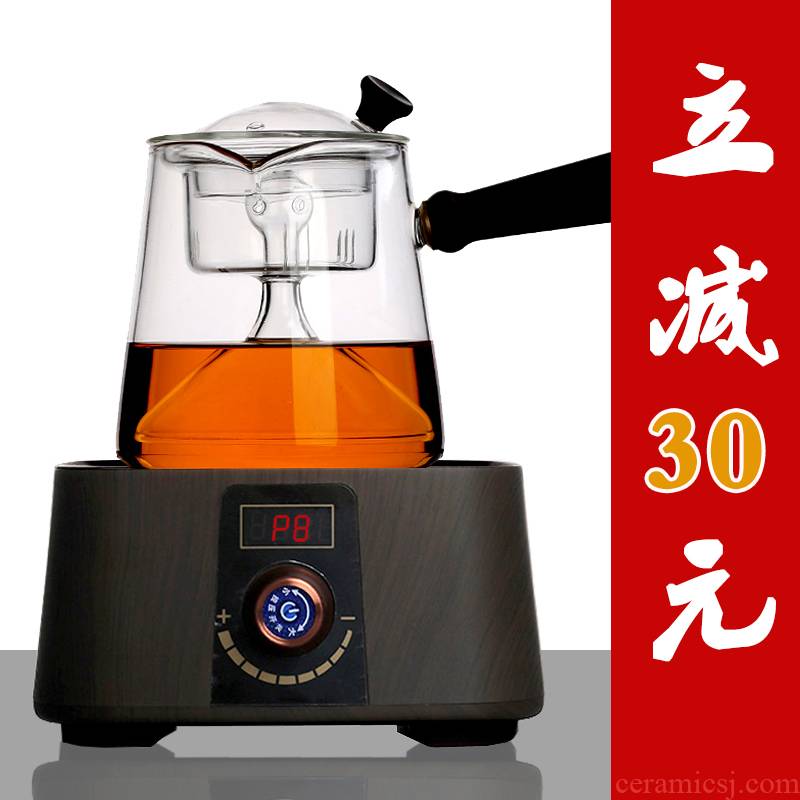 Glass electric cooking pot curing pot of fully automatic electric TaoLu integrative household pu 'er tea is white and black tea stove steam